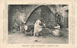 ISRAEL - Nazareth - Atelier De Charpentier - Carpenter's Shop - Animé - Carte Postale Ancienne - Israël