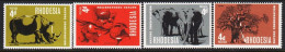 1967. RHODESIA. Nature Conservation. 4 Ex. Never Hinged. (Michel 66-69) - JF545293 - Rhodésie (1964-1980)