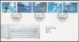 GB Great Britain 1997 FDC Airforce, Aircraft, Aeroplane, Airplane, British, Pictorial Postmark, First Day Cover - Storia Postale