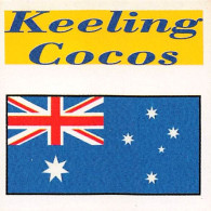 Flag Chromo -  Keeling Cocos - 5 X 5 Cm - Sonstige & Ohne Zuordnung