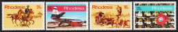 1970. RHODESIA. Post, Tele Complete Set With 4 Ex. Never Hinged. (Michel 102-105) - JF545302 - Rhodesia (1964-1980)