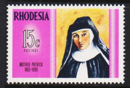 1970. RHODESIA. Sister Patrick (Mary Anne Cosgrabe)  Never Hinged. (Michel 106) - JF545303 - Rhodesien (1964-1980)