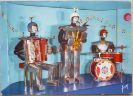 CARTE ROBOTS MUSIC - ORCHESTRE DE ROBOTS -2 SCANS-17 - Musique Et Musiciens