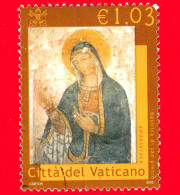 VATICANO - Usato - 2002 - Madonna Nella Basilica Vaticana - L'Addolorata - 1.03 - Oblitérés