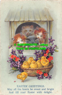 R516382 Easter Greetings. May All The Hours Be Sweet And Bright. And Fill Your E - World