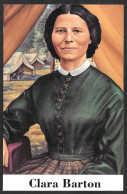 Stati Uniti/United States/États Unis: Intero, Stationery, Entier, Clara Barton, Fondatrice Della Croce Rossa Americana, - Red Cross