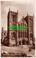 R516178 Ripon Cathedral. West Front. Valentine. RP - Wereld