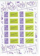 F 3916 Feuille Timbres Plus 0,10 € Marianne De Lamouche - 2004-2008 Marianne Van Lamouche