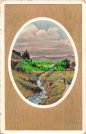 R516401 Greeting Card. Village. River. Postcard - World