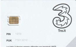 ITALIA GSM SIM TRE (E77.12.7 - [2] Tarjetas Móviles, Prepagadas & Recargos