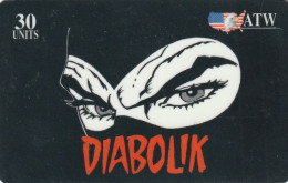 PREPAID PHONE CARD  ITALI ATW DIABOLIK (EUSP.25.2 - [2] Handy-, Prepaid- Und Aufladkarten