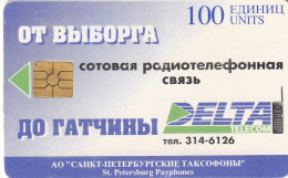 PHONE CARD RUSSIA Sankt Petersburg Taxophones (E100.11.7 - Rusland