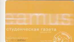 PHONE CARD RUSSIA Sankt Petersburg Taxophones (E100.10.1 - Russie