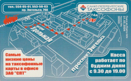 PHONE CARD RUSSIA Sankt Petersburg Taxophones (E100.7.7 - Russie