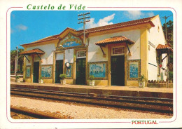 CASTELO DE VIDE - Estação De Caminho De Ferro  ( 2 Scans ) - Portalegre