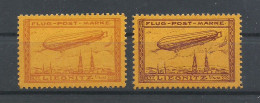 ALEMANIA  MICHEL  11A/B  MNH  ** - Zeppelin