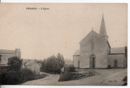 Carte Postale Ancienne Perrou - L'Eglise - Autres & Non Classés
