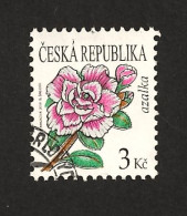 Czech Republic 2008 ⊙ Mi 553 Sc 3364 Flowers  Azalea. Tschechische Republik C9 - Gebruikt