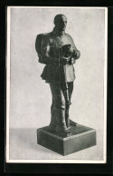 AK Denkmal Eines Soldaten Der Infanterie  - Guerre 1914-18