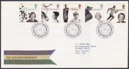 GB Great Britain 1996 FDC Women, Ballet, Science, Cinema, Typewriter, Sports, Pictorial Postmark, First Day Cover - Covers & Documents