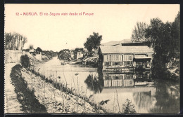 Postal Murcia, El Rio Segura Visto Desde El Parque  - Murcia