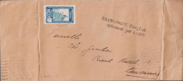 1935. NIGER. Interesting Cover (tear, Folds) To Lausanne, Suisse With 1,50 Fort Zinder Cancell... (MICHEL 55) - JF545406 - Usati