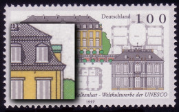 1913 Brühl Mit PLF Oben Rechts Strich über Fenster, Feld 9, ** - Abarten Und Kuriositäten