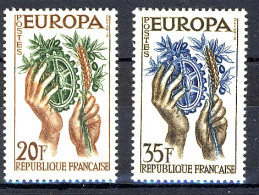 Europaunion 1957 Frankreich 1157-1158, Satz ** / MNH - Other & Unclassified