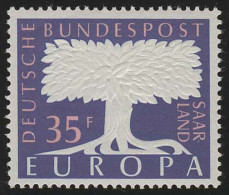 Saarland 403 Europa 35 Fr 1957, ** - Nuevos