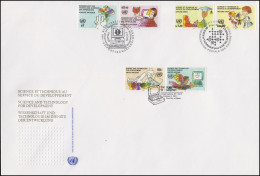 UNO Trio-FDC 4 Wissenschaft Und Technologie 2.10.1992 - Altri & Non Classificati