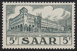 Saarland 323 Freimarke 5 Fr, Mit Inschrift, ** - Unused Stamps