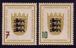212-213 Landesausstellung - Satz Postfrisch ** - Unused Stamps