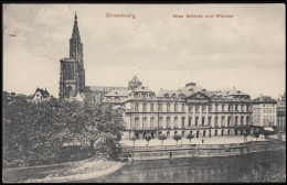 Foto AK Nr. 24, Altes Schloss & Münster STRASSBURG BISCHHEIM HÖNHEIM 29.3.1915 - Other & Unclassified