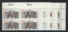 1411-1414 Jugend Zirkus 1989, E-Vbl O.r. Satz ** Postfrisch - Ungebraucht