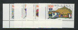 1411-1414 Jugend Zirkus 1989, Ecke U.l. Satz ** Postfrisch - Nuovi