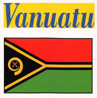 Flag Chromo -  Vanuatu - 5 X 5 Cm - Other & Unclassified