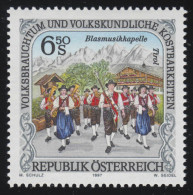 2227 Volksbrauchtum & Kostbarkeiten: Blasmusikkapelle Kössen, 6.50 S, ** - Nuevos