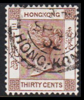 1900. HONG KONG. Victoria THIRTY CENTS.  (Michel 60) - JF545434 - Used Stamps