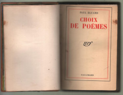 Paul Eluard. Choix De Poèmes. 1941 - 1901-1940