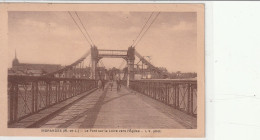 Ingrandes - Pont Sur La Loire Vers L'Eglise - Autres & Non Classés