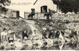 87. CPA - SAINT YRIEIX LA  PERCHE - Le Lavoir Du Pont Las Bordas - Laveuses - Lanvandières - - Saint Yrieix La Perche