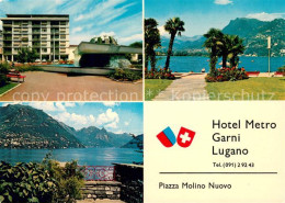 13650472 Lugano TI Albergo Hotel Metro Lago Di Lugano Luganersee Alpen Lugano TI - Autres & Non Classés