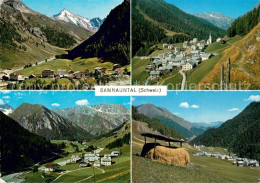 13650224 Samnaun Dorf Mit Muttler Samnaungruppe Alpenpanorama Samnaun Dorf - Autres & Non Classés