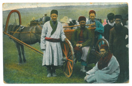 RUS 57 - 20340 Ethnic TATARS, Russia - Old Postcard - Used - 1916 - Russie