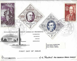 Postzegels > Europa > Monaco > 1950-1959 >brief Uit 1953 Met No. 538-538 (17010) - Cartas & Documentos