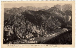 ALTA VALLE BREMBANA - PIAZZATORRE - PANORAMA VISTO DALLA FORCELLA - BERGAMO - 1940 - Vedi Retro - Formato Piccolo - Bergamo