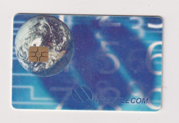 ROMANIA -  Earth From Space Chip  Phonecard - Roumanie