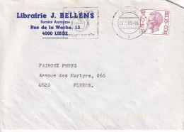 Librairie J.Bellens  Société Anonyme  Liège - Enveloppes