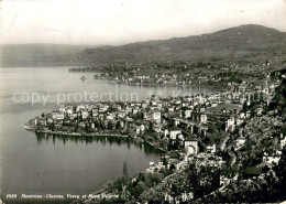 13683481 Montreux VD Clarens Vevey Et Mont Pelerin Vue Aerienne Montreux VD - Other & Unclassified