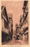 FRANCE - Rouen - Vue Sur La Rue Damiette - Carte Postale Ancienne - Rouen